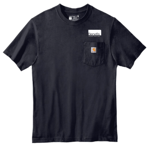 BenefisSeniorServices - Carhartt Tall Workwear Pocket Short Sleeve T-Shirt