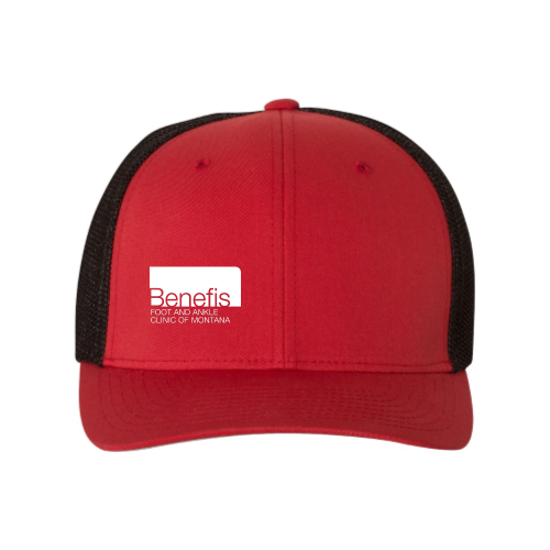 BenefisFootAndAnkleClinic - Adult 6-panel Trucker Cap