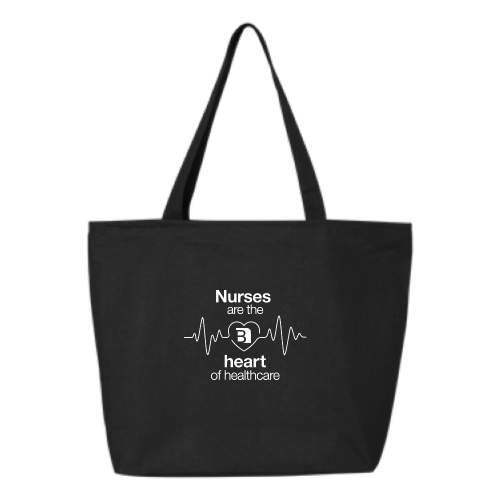NursesWeek - 24.5L Canvas Zippered Tote v1
