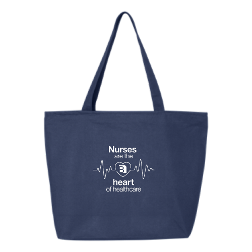 NursesWeek - 24.5L Canvas Zippered Tote v1